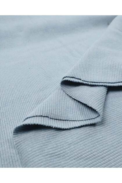 Pastel Mint Green Camisole Ribbed Fabric Flexible Soft Bodywear & Blouse Material Width: 120cm