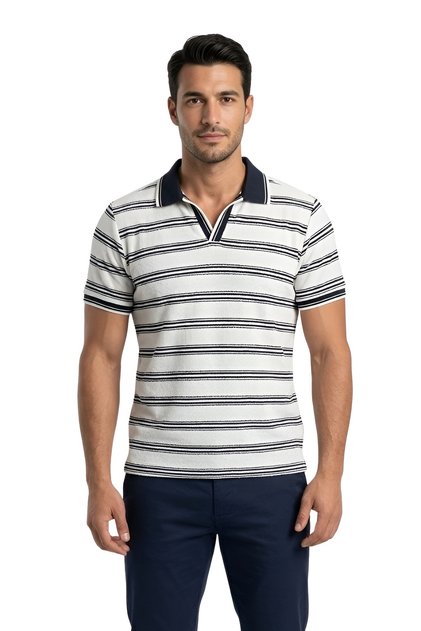 Polo Erkek T-shirt LF2043673 OFF WHITE