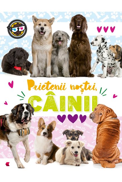 Prietenii Noștri, Câini 3D, - Editura Kreativ