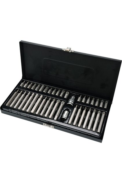 Set de chei Yato Yt-0400 Hex Torx Spline 40 piese, cutie metalică