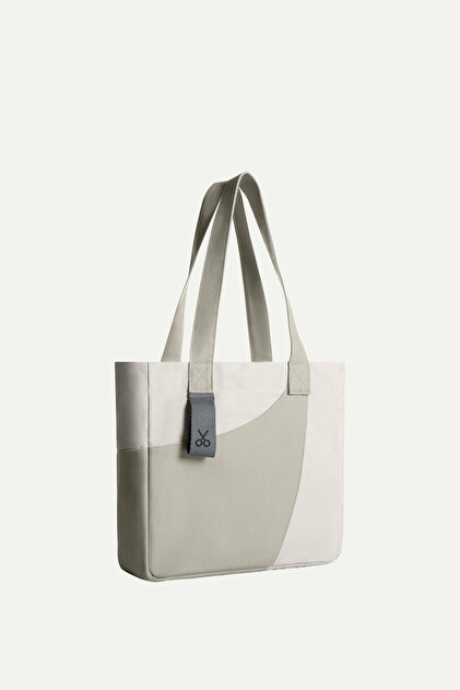 Krem Unisex Tote Bag Çanta | (Meclo Mini - Pone)
