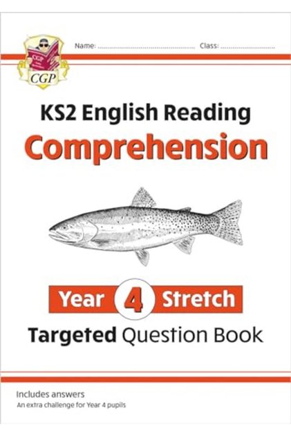 كتاب أسئلة مستهدفة لغة الإنجليزية KS2: تحديات فهم القراءة - الصف الرابع (مع إجابات)