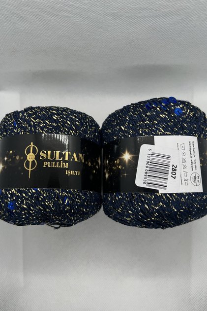 Sultan Beaded String Series Pullim and Pearl Series Bandana Beanie Blouse String 1 Piece 50 Grams 100 Meters (Color: 2807)