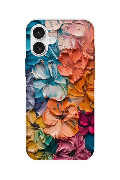 iPhone 16 Compatible Printed Transparent Phone Case | Collection: Pastelbloom Soft Series