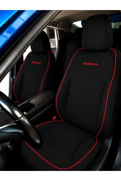 STİLİX GARAGE Honda Yazılı Kırmızı Biyeli Civic FC5 FB7 FD6 İes
