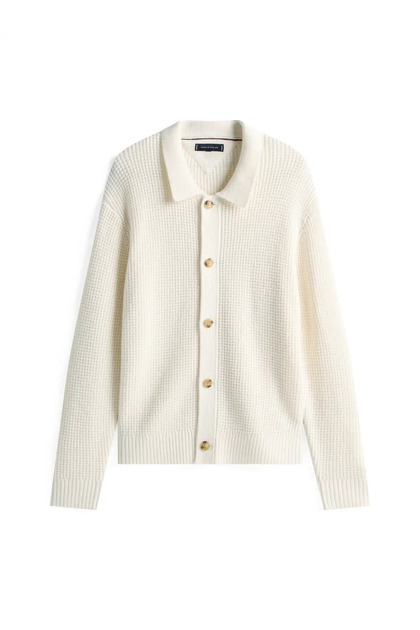DC BUTTON UP CARDIGA, Z00 Krem Erkek Hırka