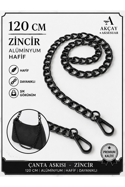 Stella Çanta Zinciri Gold Kancalı (110 Cm+kanca)