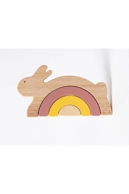 Wooden Rabbit Toy