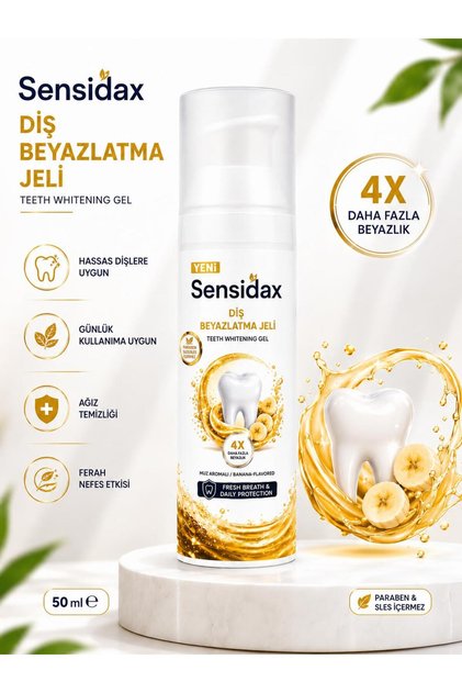 Teeth Whitening Gel Banana Flavored-50 ml