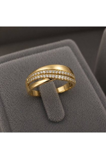 Inel Placat cu Aur 18k