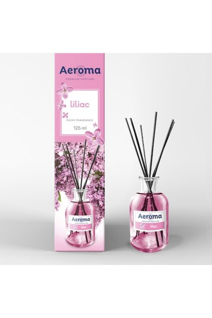 Difuzor cu bețișoare MAINSTREAM 125ml, Odorizant de cameră Liliac 125 ml