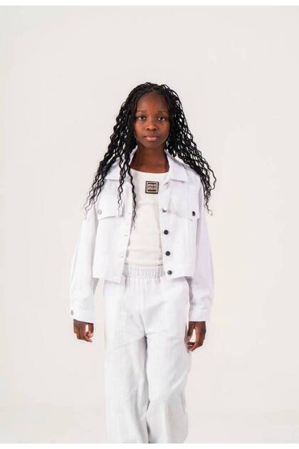 Girl's Casual and Formal Lino Linen Jacket 1557
