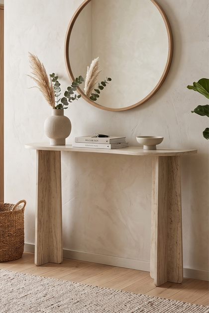 MAYA Modern Dresuar 110 cm | Antre, Hol ve Salon İçin Dekoratif Konsol Masası