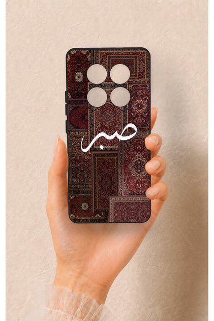 Redmi Note 14 Pro 5g Compatible Patience Ethnic Carpet Pattern Patterned Silicone Case