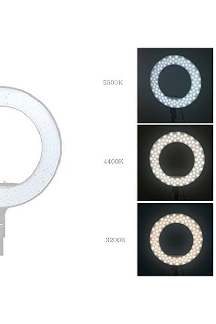 SA-CAM- Yidoblos FS-390II Pink Ring lamp LED Bio-color light Make-up Beauty nail tooth hair skin Rin