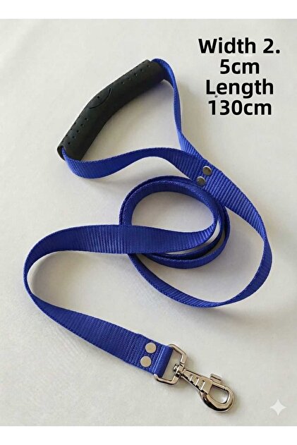 Dog Leash, Extension 130 Cm, Suitable for Medium and Large Breed Dogs, Dog Walking Leash, Dog Walking Strap, Leash Rope Walking Rope