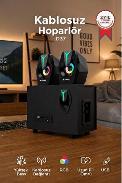 logitech Z407 980-001348 Bluetooth Multimedia Siyah 2+1 Hoparlör
