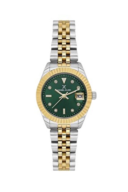 Ferrucci Rolex Kasa Takvimli İçi Yeşil Kadın Kol Saati - Fiyatı