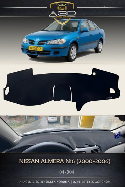 Nissan Almera N16 (2000-2006) Dashboard Protection Cover Towel Cover Carpet Protector Front Accessory