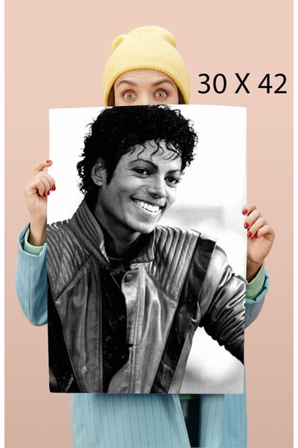 Luna Marissa Michael Jackson Poster - Çerçevesiz Kalın Kağıt Müzik