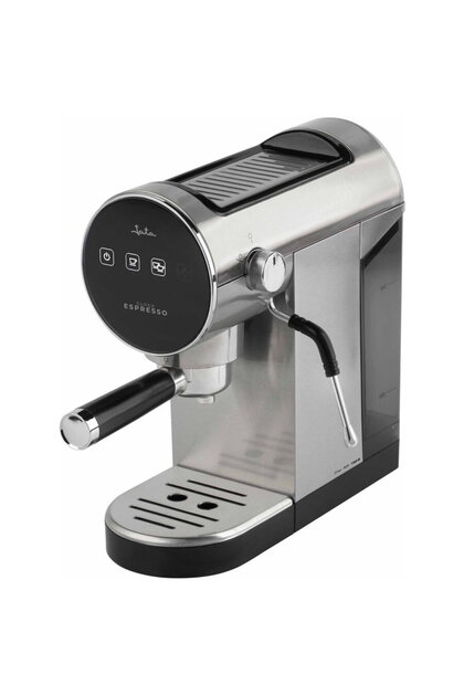 Espressor Manual JECA2300, 1100W, 20 Bar, 1.5L, Duza Abur, Display LED, Negru/Argintiu