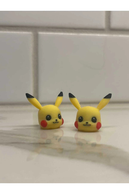 Pikaçhu 4'lü sibop kapağı 3d