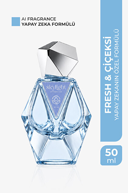 attrait＿flower Oler AI Fragrance Skylight EDP Kadın Parfüm 50ml | Citrus | Floral