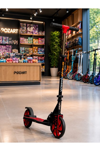 Scooter Y Dipsy 2tekerli Park Ayakcaklı 3kademeli 100kğ Taşıma Kapasiteli 8 Yaş Ve Üstü Kullanabilir