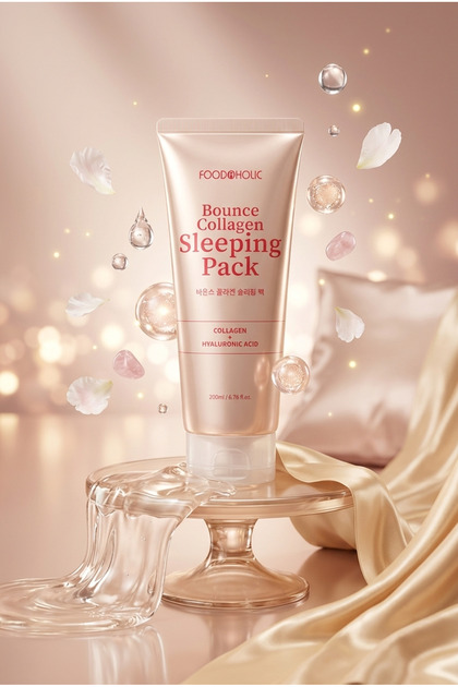 Bounce Collagen Night Care Face Mask 200 ml