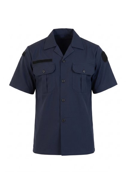 Dark Blue Police Officer Short Sleeve Shirt