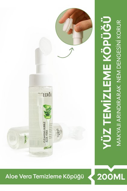 Aloe Vera Facial Cleansing Foam 200 ml