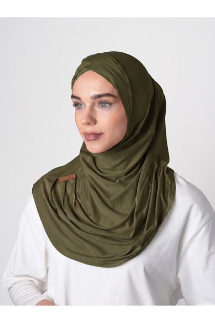 Hazır Viskon Tesettür Çapraz Türban - ST 173 ( 2917326 )
