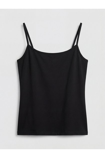 U-Neck Women's Tank Top with Rope Straps (S6)