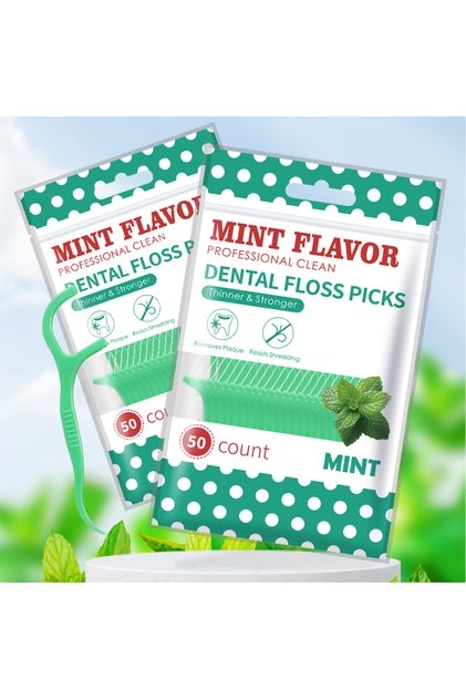 100pcs 250/100/50pcs Mint Flavor Floss Stick Adult Home Pack High-grade Ultra-fine Teeth Floss Clean