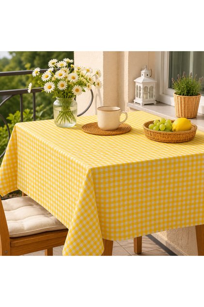 Checkered Tablecloth - Picnic Cover