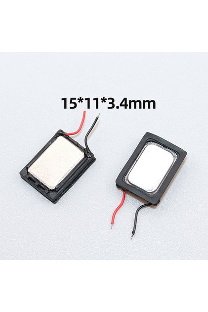 NO.11 2PCS 15x11x3.5mm Rectangle MP3 Speaker Tin Foil Loudspeaker Compatible With Sony Huawei Xiaom