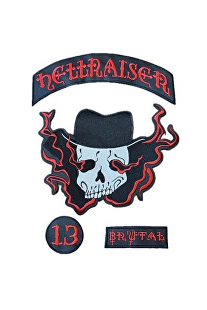 QUİCKPREP 5.11 Tactical Yıldız Şekilli Kafatası Desenli PVC Patch