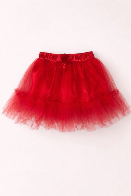 Girl's April 23Rd Show Tutu Skirt with Ruffles and Tulle for Special Occasions and Stage Costumes