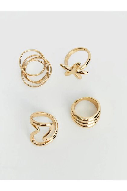 Women's Ring Set of 4 (S6)
