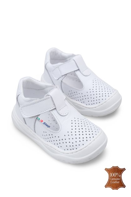 Genuine Leather Orthopedic Flexible Sole Summer Baby Kids Sandals - Wide Fit
