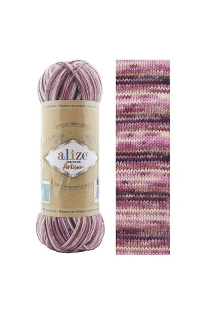 Superwash Artsisan El Örgü İpi -9011- %75 Yün %25Polyamid 100gr-420metre