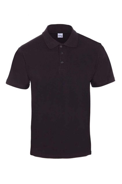 My Form Women's Polo Neck T-Shirt-Black
