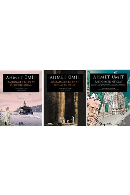Ahmet Ümit Başkomser Nevzat Comic Book Series 3 Books