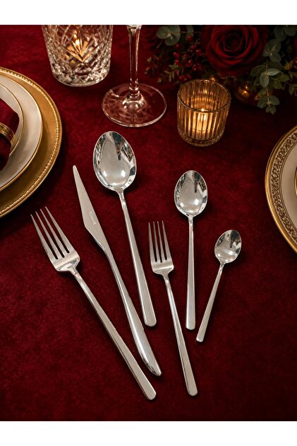 Hamburg 72 Piece Cutlery Set Tkebt Silver