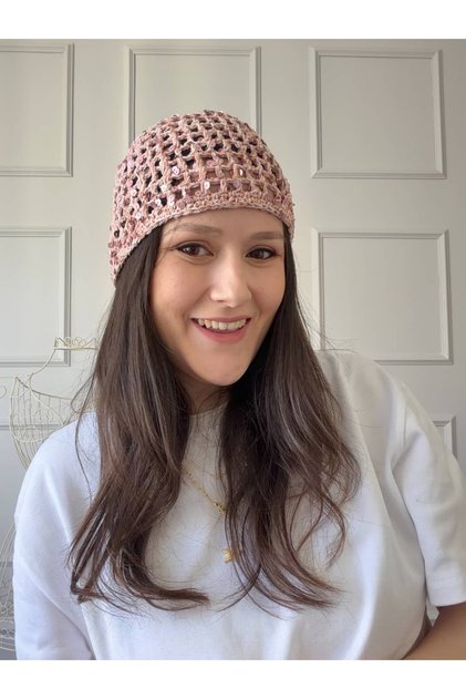 Sequined Hair Net-Hat