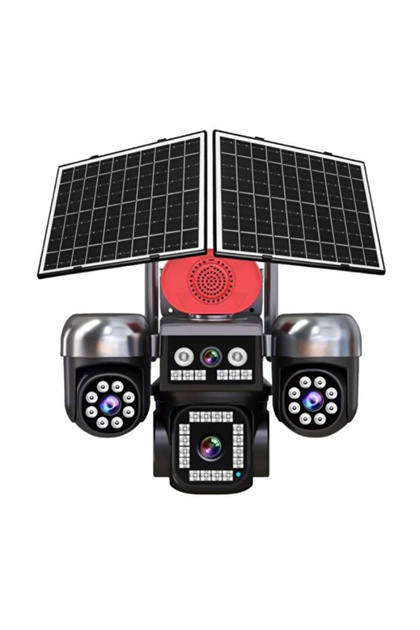 Avenir AV-S446 4 KAMERALI 3 PTZ'Lİ 12MP GÜNEŞ ENERJİLİ AKILLI
