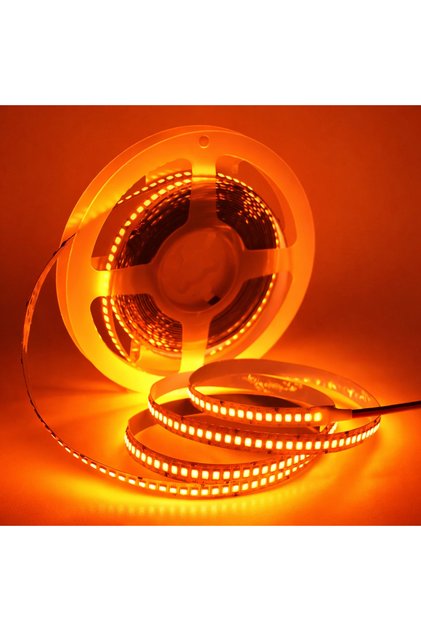 CT-4538A 240 ÇİP ŞERİT LED AMBER (5 mt)