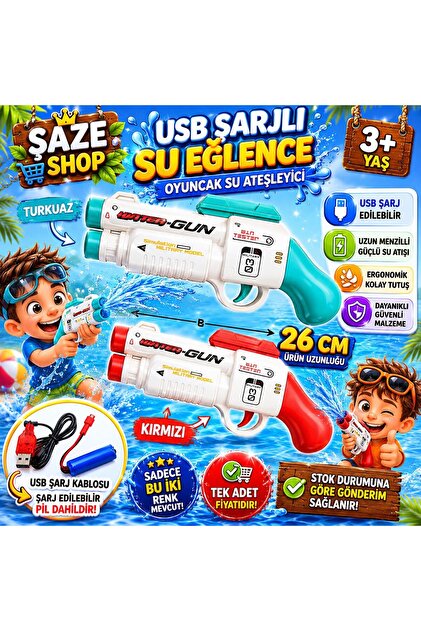 SAZE X-Shot Fast-Fill Motor Soakers Mega Pulse Pilli Su Atıcı