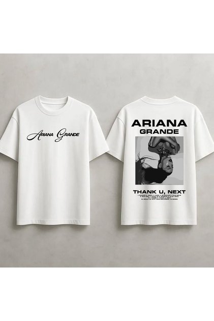 Ariana Grande Printed Unisex 100% Cotton Oversize T-Shirt
