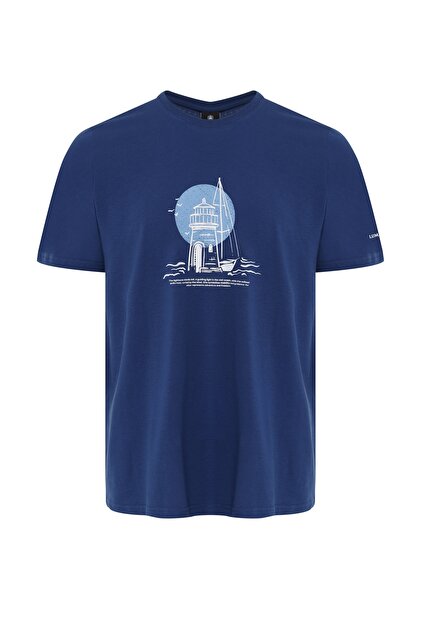 Lumberjack Ml Wılly 11Ds1004 6Fx Erkek T-shirt A102066255 LACİVERT